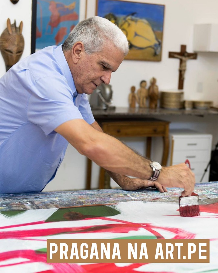 Imagem ilustrando o artista visual Carlos Pragana que terá uma exposição na ART.PE 2025.