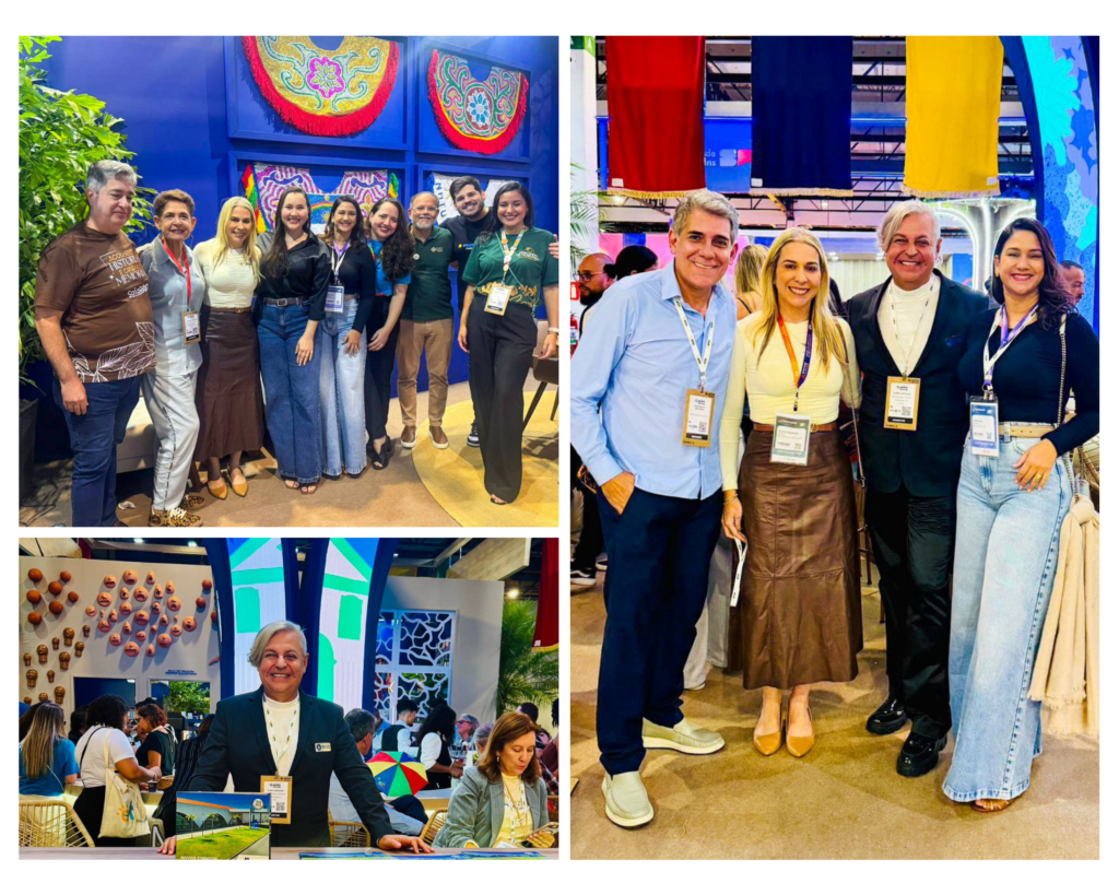 Ação na WTM: equipe do Recife Expo Center presente no evento.