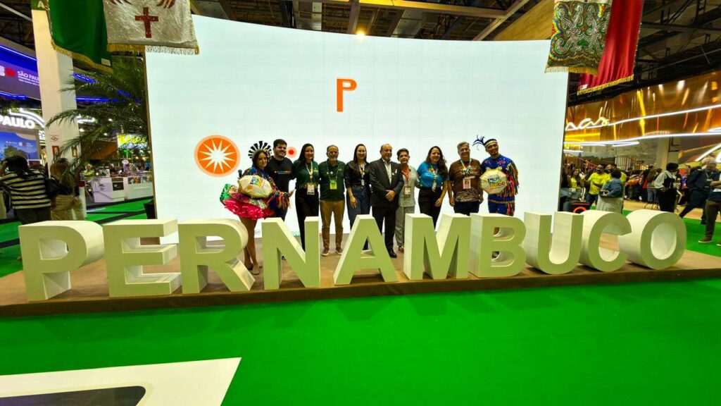 Ação na WTM: Estande Pernambuco