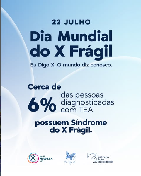 Recife Expo Center Ilumina Fachada de Azul em Apoio ao Dia Mundial da Conscientização da Síndrome do X Frágil 2 Síndrome do X Frágil: dados sobre a doença.